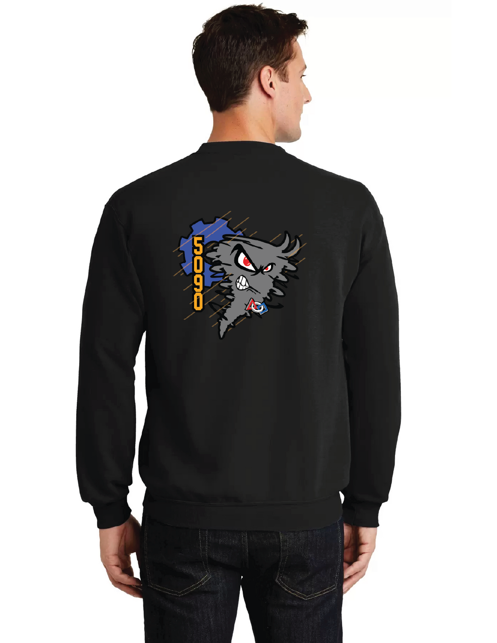 TorqueNados Faded Crewneck