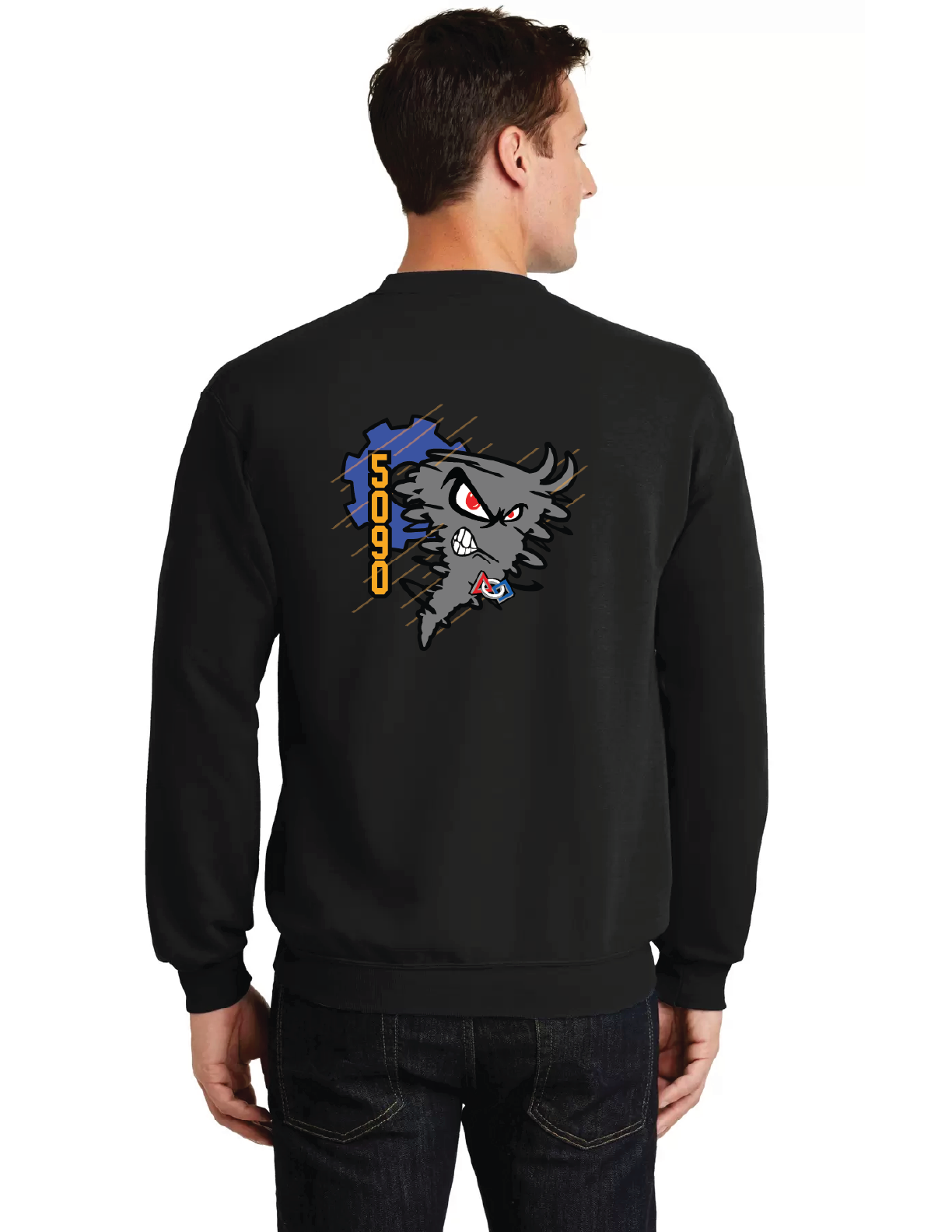 TorqueNados Faded Crewneck