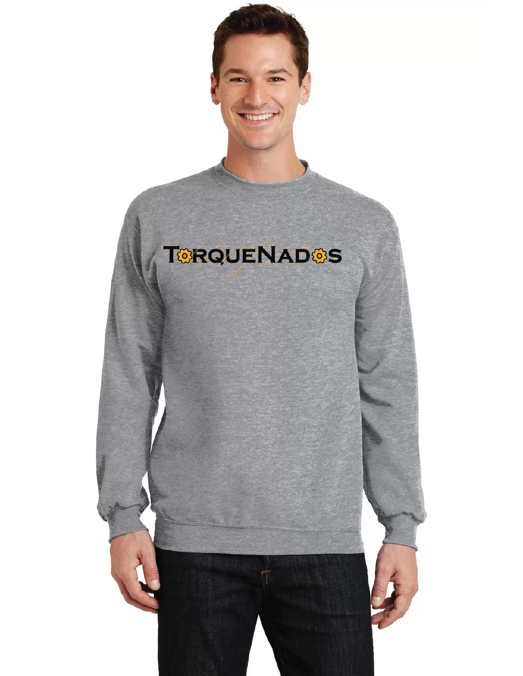 TorqueNados Faded Crewneck