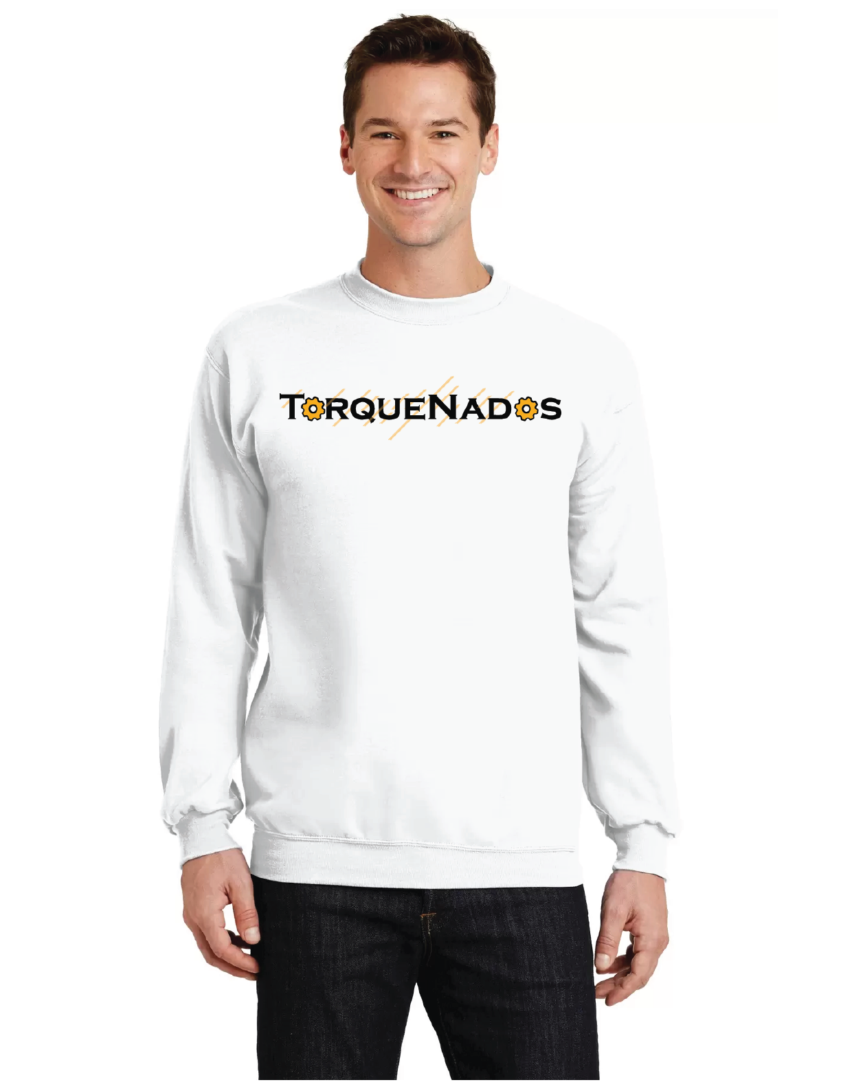 TorqueNados Faded Crewneck